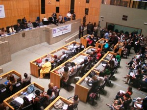 Comissão recebeu e fez denúncias na audiência, que lotou o plenário da Assembleia Legislativa 