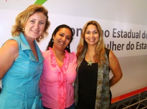 Psicologia forte no Cedimes com as psicólogas Jamily, Mônica (Sindpsi-ES) e Andréa