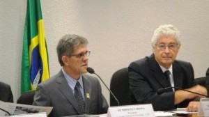 Verona (à esq.) cobra participação do Ministério da Saúde nas discussões  
