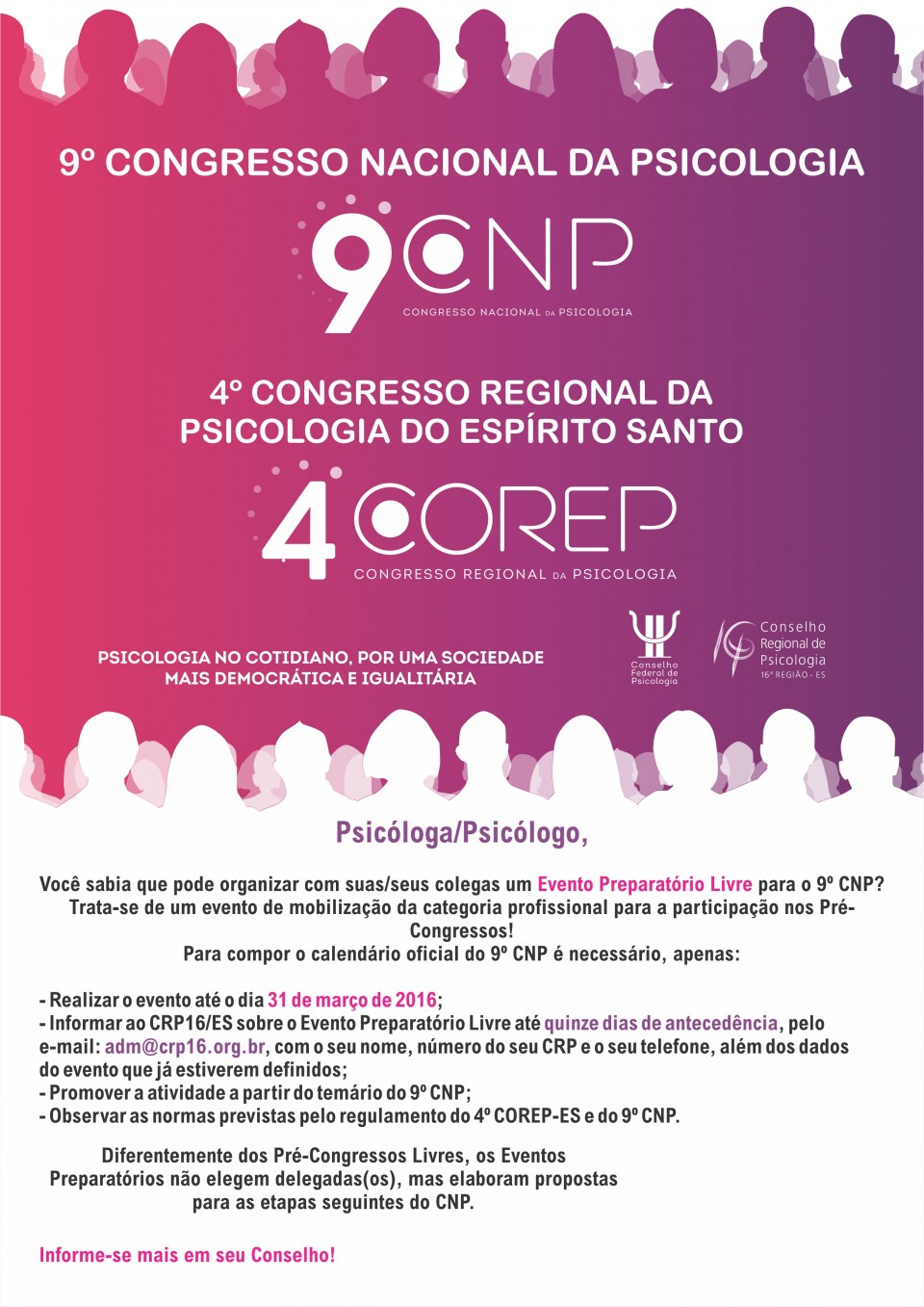 Banner Corep´s Livres