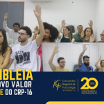 Assembleia aprova novo valor da anuidade do CRP-16 para 2025